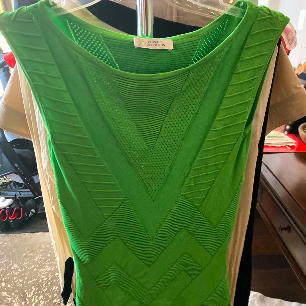 Gianni Versace sleeveless blouse